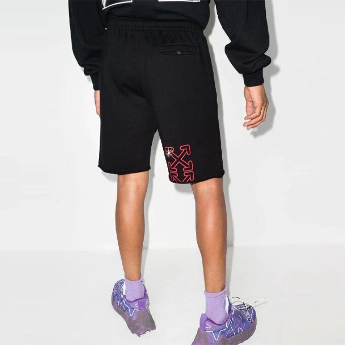 FW21 Logo-bukser Sportsshorts Vanlig versjon Svart