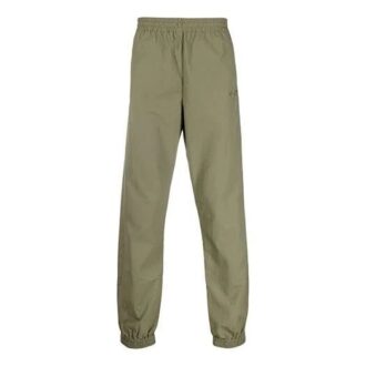FW21 Logo Casual lange bukser vanlig versjon mørkegrønn