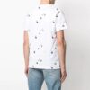FW21 Logo Full Print Rundhalset Kortærmet Vanlig versjon Hvit