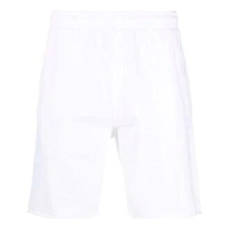 FW21 Logo knelang sportsshorts, hvit