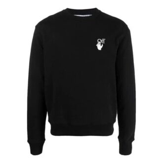 FW21 Logo med pilemønster, svart