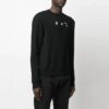 FW21 Logo Rundhals Langermet Løs Passform Svart