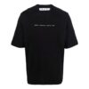 FW21 Logo Rundhalset Kortærmet Slim Fit-versjon Svart