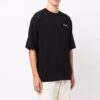 FW21 Logo-trykk Rund hals Kort ermet Vanlig versjon Svart