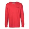 FW21 Logo-trykk Rundhalset genser Langermet Herre Rød