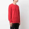 FW21 Logo-trykk Rundhalset genser Langermet Herre Rød