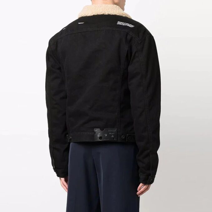 FW21 Miljøvennlig jakke med revers, svart