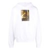 FW21 Mønster Alfabet-trykk Snøring Pullover-versjon Hvit