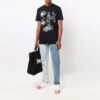 FW21 Mønstertrykk Rund hals Shorts Versjon Svart