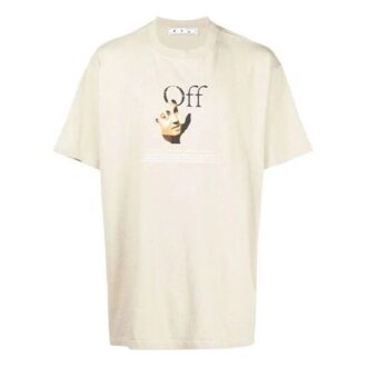 FW21 Morsom logo-trykk Rund hals Løs passform Brun
