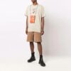 FW21 Morsom logo-trykk Rund hals Løs passform Brun