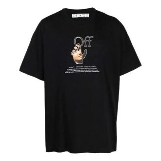 FW21 Morsom logo-trykk Rund hals Løs passform Svart