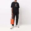 FW21 Morsom logo-trykk Rund hals Løs passform Svart