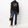 FW21 Pullover med logomønster, vanlig versjon, svart