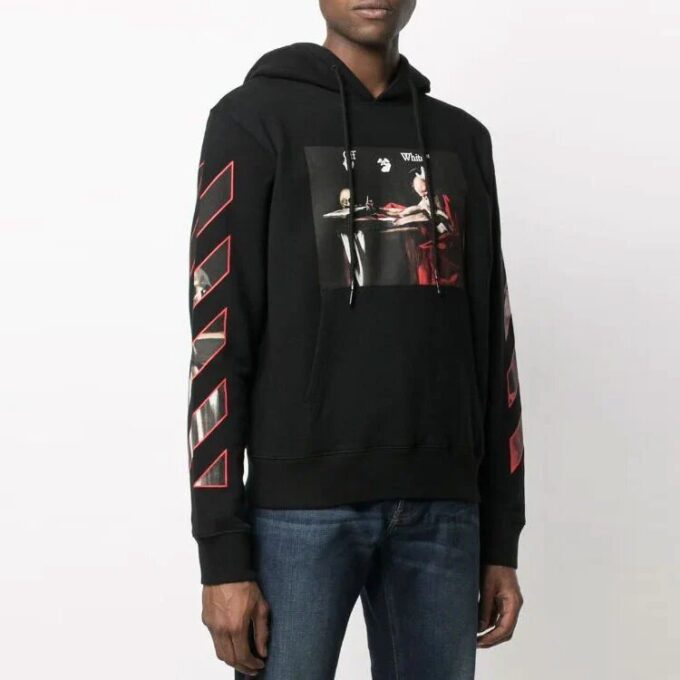 FW21 Pullover med logomønster, vanlig versjon, svart