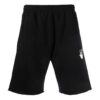 FW21 Retro Logo Sports Shorts Slim Fit-versjon Svart