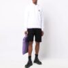 FW21 Retro Logo Sports Shorts Slim Fit-versjon Svart