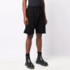 FW21 Retro Logo Sports Shorts Slim Fit-versjon Svart