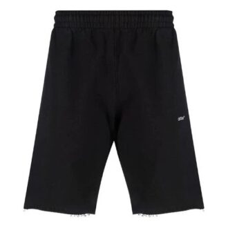 FW21 Sportshorts med pilmønster, svart