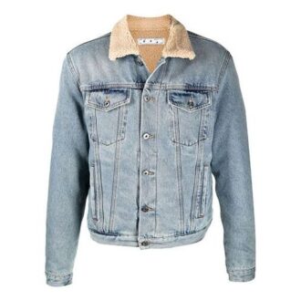 FW21 Stay Warm vasket Denim-jakke, ordinær versjon, blå