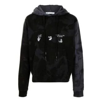 FW21 Tie Dye Alphabet Pattern Version Svart