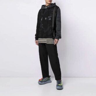 FW21 Tie Dye Alphabet Pattern Version Svart
