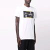 FW21-trykk, kort ermet, standardversjon, hvit