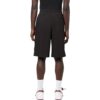 FW22 ensfarget logo-trykk, elastisk linning, Shorts-versjon, svart
