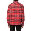 FW22 Rød skjorte med striper og revers og lange ermer
