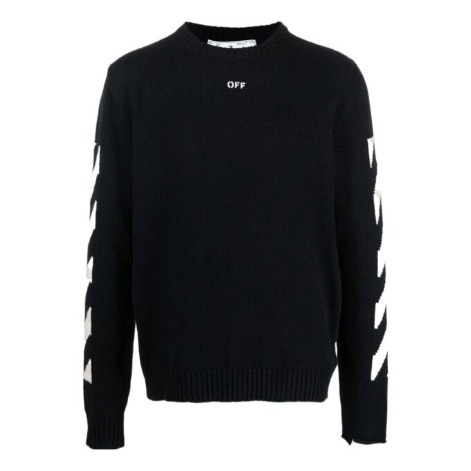 FW22 Rund genser «Svart Hvit»