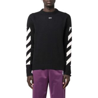 FW22 Rund genser «Svart Hvit»
