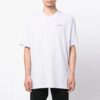 FW22 T-skjorte med kort erme og alfabetlogo-trykk «Lys lilla»