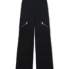 Gabardine-cargobukser for kvinner