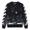 Galaxy Brushed Print Gensere «Black»