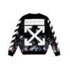 Galaxy Brushed Print Gensere «Black»