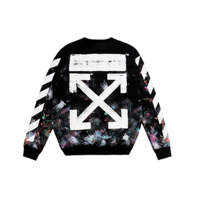 Galaxy Brushed Print Gensere «Black»