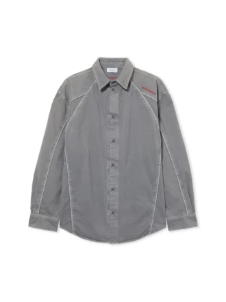 Garment-Dyed Sporty Skjorter