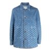 Gradient Denim Langermet Skjorte Blå