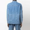 Gradient Denim Langermet Skjorte Blå