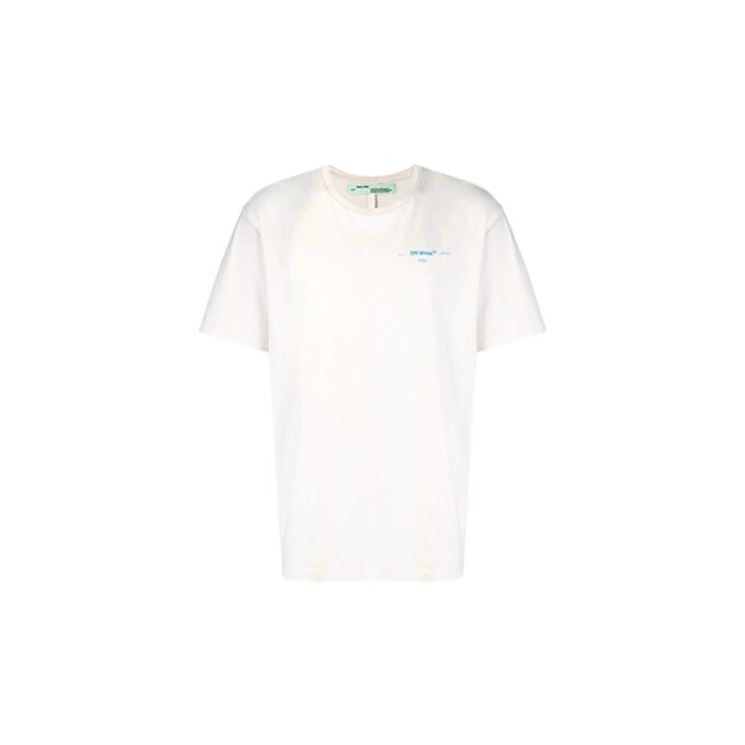 Gradient Arrows Oversized med korte ermer