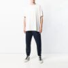 Gradient Arrows Oversized med korte ermer