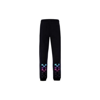Gradient-sweatshirt for menn, svart