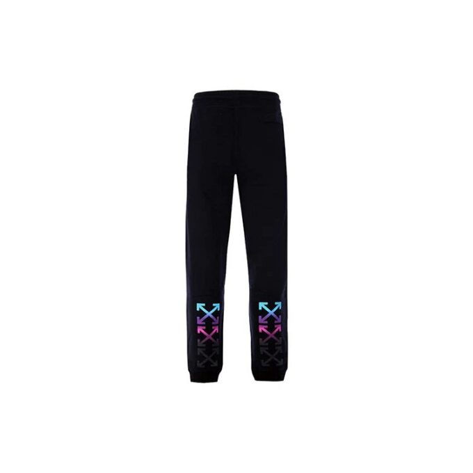 Gradient-sweatshirt for menn, svart