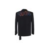 Graf Coupe&raquo; Strap Rel Enkeltspent Blazer &laquo;Svart&raquo;
