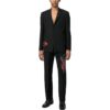 Graf Coupe&raquo; Strap Rel Enkeltspent Blazer &laquo;Svart&raquo;