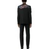 Graf Coupe&raquo; Strap Rel Enkeltspent Blazer &laquo;Svart&raquo;