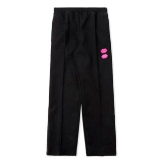 Gummi Street Logo Retro Sportsbukser Svart