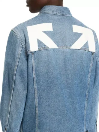 Half Arrow denim-skatejakke