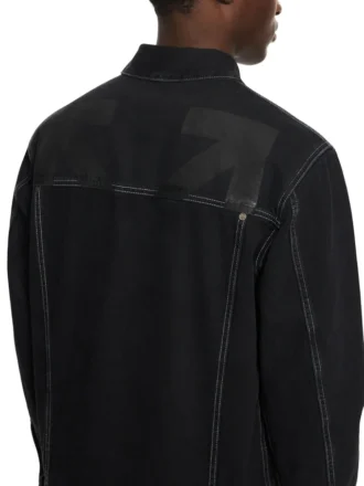 Half Arrow denim-skatejakke