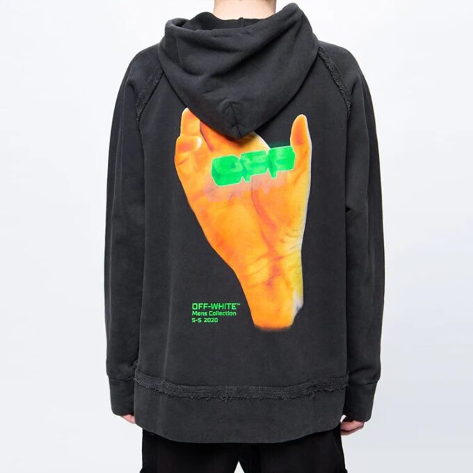 Hand Logo Incompiuto for menn, svart